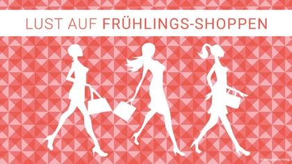 Mailing zum Frühling – Shoppen