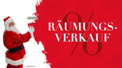 Räumungsverkauf Weihnachtsmann