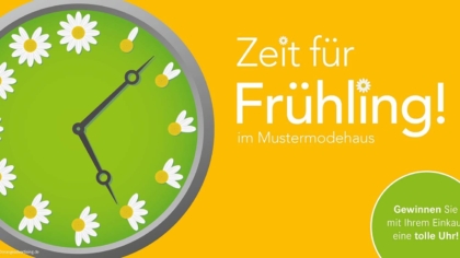 Mailing Zeit für Frühling