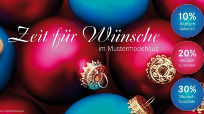 Mailing Weihnachtsbaumkugeln – Zeit für Wünsche