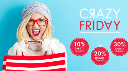 Crazy Friday mit Klebepunkten