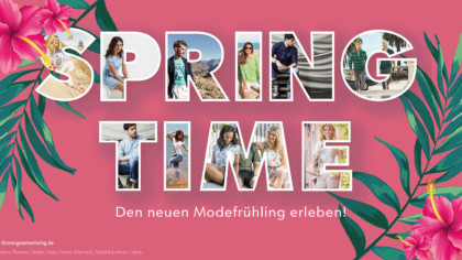 Springtime! Den neuen Modefrühling erleben