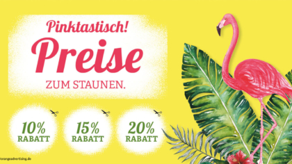 Mailing – Pinktastisch! Preise zum Staunen