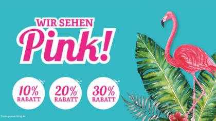 Mailing – Wir sehen Pink!
