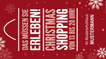 Mailing – Christmas Shopping