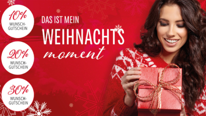 Mailing – Mein Weihnachtsmoment-Geschenkbox-Klebemailing