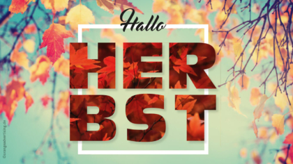Mailing – Herbst – Hallo Herbst blau