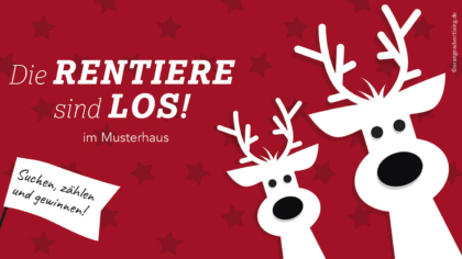 Mailing – Die Rentiere sind los!