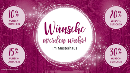 Mailing – Wünsche werden wahr